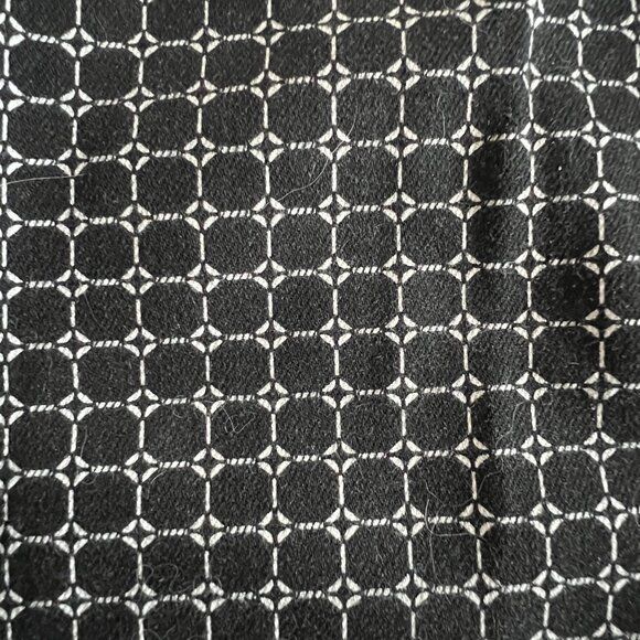 Talbots W-Heritage Women's 20W Slim Ankle Black and White Pants - Picture 3 of 7